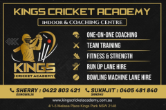 Kings Cricket Academy Australia